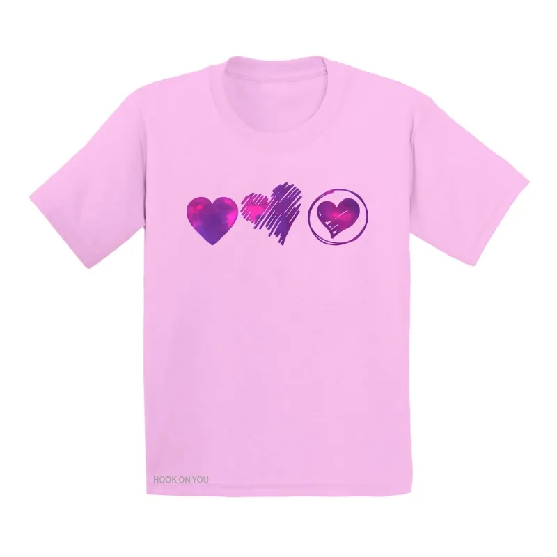 COTTON 100% New Women's Europe and The United States Valentine's Day T-shirt Love Short Sleeve T-shirt Women Clothing - Image 2